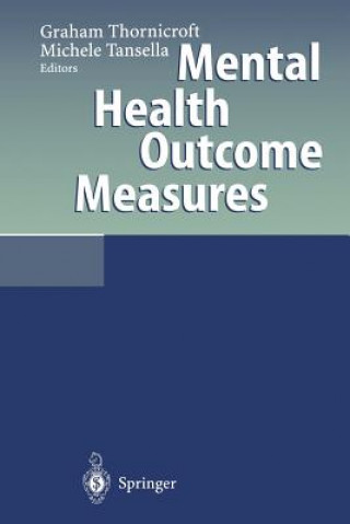 Buch Mental Health Outcome Measures Michele Tansella