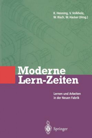 Könyv Moderne Lern-Zeiten Winfried Hacker