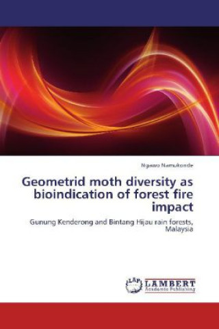 Kniha Geometrid moth diversity as bioindication of forest fire impact Ngawo Namukonde