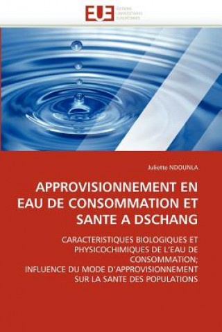 Kniha Approvisionnement en eau de consommation et sante a dschang Juliette Ndounla