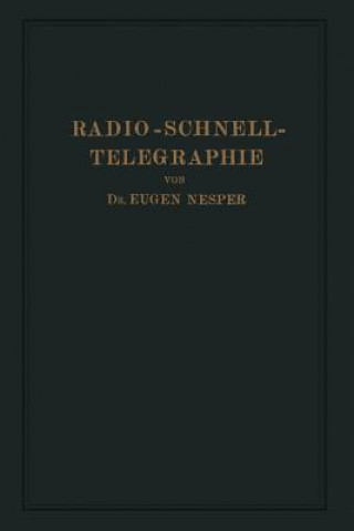 Kniha Radio-Schnelltelegraphie Eugen Nesper