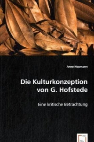 Carte Die Kulturkonzeption von G. Hofstede Anne Neumann