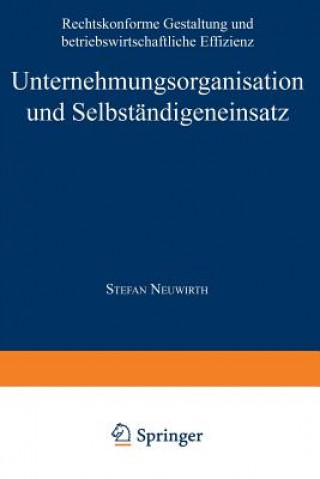 Książka Unternehmungsorganisation Und Selbst ndigeneinsatz 