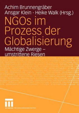 Könyv NGOS Im Prozess Der Globalisierung Achim Brunnengräber