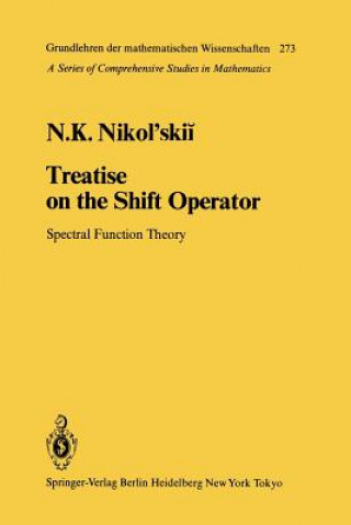 Livre Treatise on the Shift Operator N. K. Nikol'skii