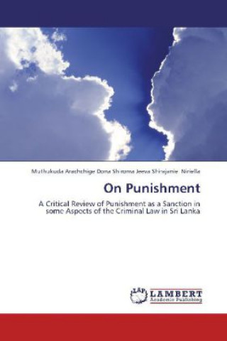 Könyv On Punishment Muthukuda Niriella