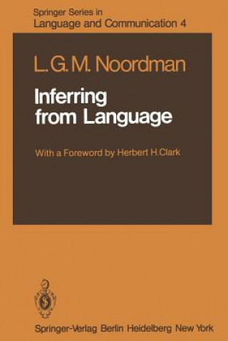 Könyv Inferring from Language L. G. M. Noordman