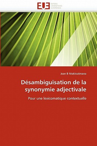 Knjiga D sambigu sation de la Synonymie Adjectivale Jean B Ntakirutimana