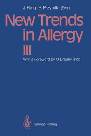 Kniha New Trends in Allergy III Bernhard Przybilla