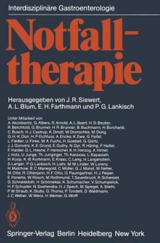 Kniha Notfalltherapie A. L. Blum