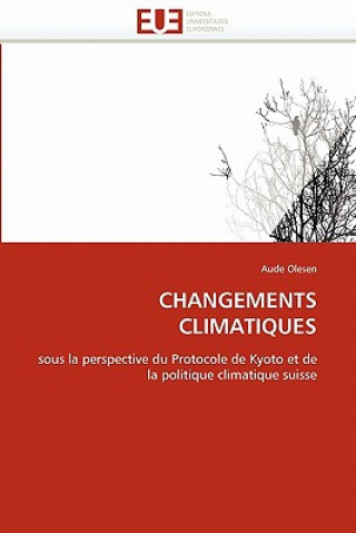 Kniha Changements Climatiques Aude Olesen