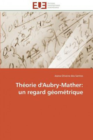 Kniha Theorie d'aubry-mather Joana Oliveira dos Santos