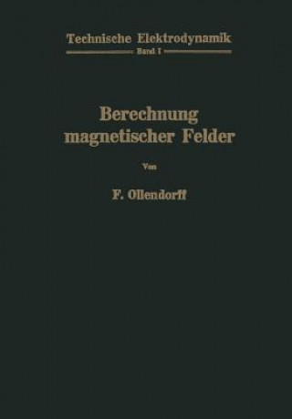 Kniha Berechnung magnetischer Felder Franz Ollendorff