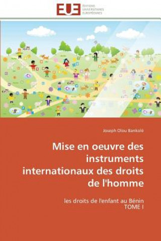 Kniha Mise En Oeuvre Des Instruments Internationaux Des Droits de l'Homme Joseph Olou Bankolé