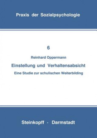 Carte Einstellung und Verhaltensabsicht Reinhard Opper