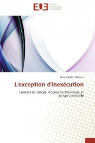 Libro L'exception d'inexécution Marie-Astrid Orlando