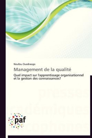 Book Management de la Qualite Noufou Ouedraogo