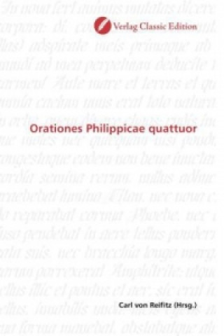 Carte Orationes Philippicae quattuor Carl von Reifitz