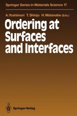 Knjiga Ordering at Surfaces and Interfaces Teruya Shinjo