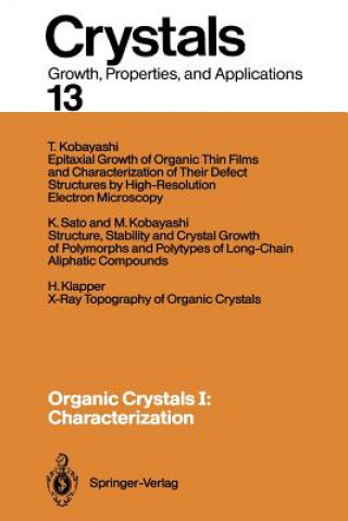 Carte Organic Crystals I: Characterization 