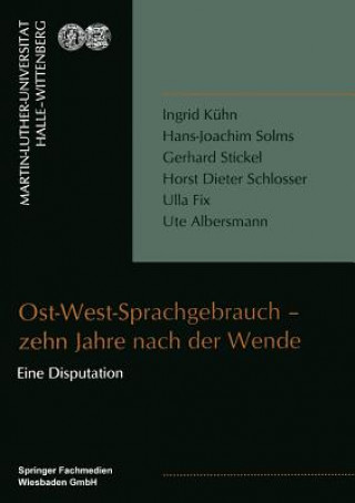 Knjiga Ost-West-Sprachgebrauch Ingrid Kuhn