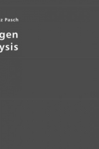 Książka Grundlagen der Analysis Moritz Pasch