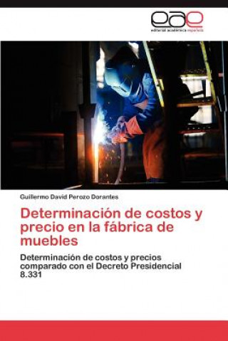 Carte Determinacion de costos y precio en la fabrica de muebles Guillermo David Perozo Dorantes