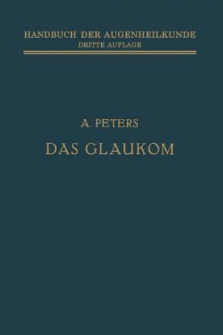 Knjiga Das Glaukom A. Peters