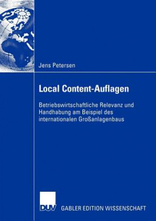 Carte Local Content-Auflagen Jens Petersen