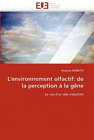 Kniha L''environnement Olfactif Marjorie Pierrette