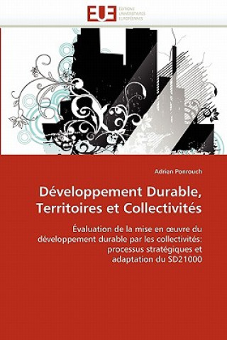 Buch D veloppement Durable, Territoires Et Collectivit s Adrien Ponrouch