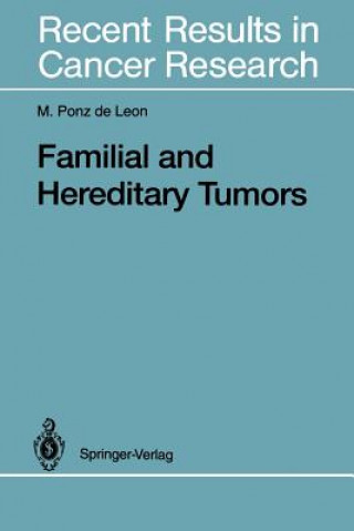 Kniha Familial and Hereditary Tumors Maurizio Ponz de Leon