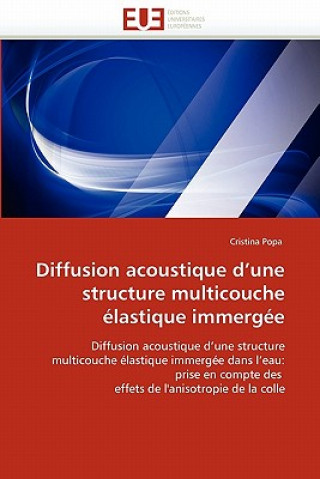 Książka Diffusion Acoustique d''une Structure Multicouche  lastique Immerg e Cristina Popa