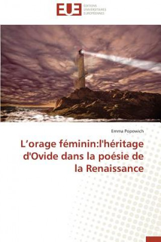 Libro L Orage F minin Emma Popowich