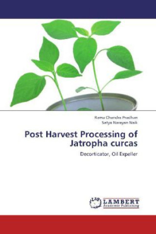 Kniha Post Harvest Processing of Jatropha curcas Rama Chandra Pradhan