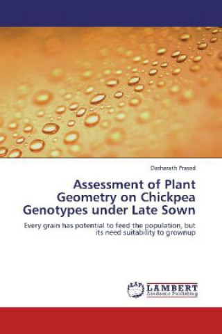 Kniha Assessment of Plant Geometry on Chickpea Genotypes under Late Sown Dasharath Prasad