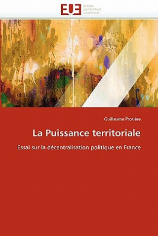 Könyv Puissance Territoriale Protiere-G