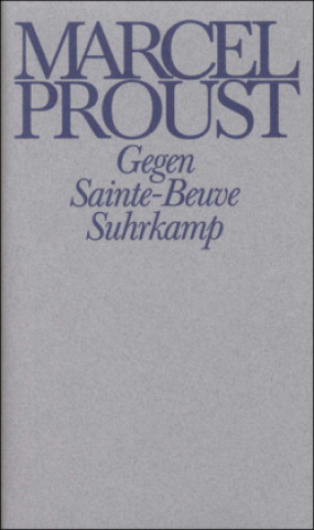 Carte Gegen Sainte-Beuve Marcel Proust