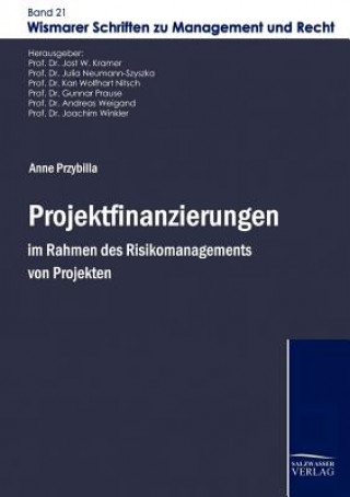 Kniha Projektfinanzierungen im Rahmen des Risikomanagements von Projekten Anne Przybilla