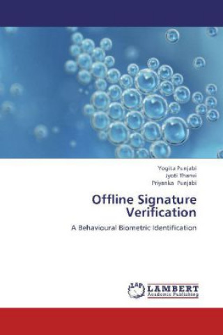 Könyv Offline Signature Verification Yogita Punjabi