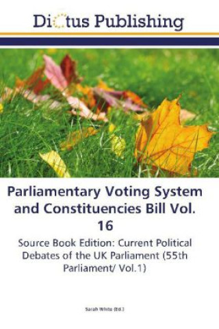 Carte Parliamentary Voting System and Constituencies Bill Vol. 16 Sarah White