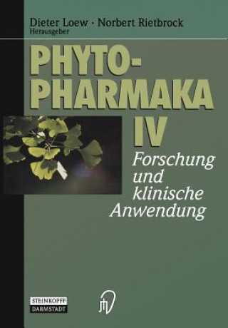 Book Phytopharmaka IV Dieter Loew