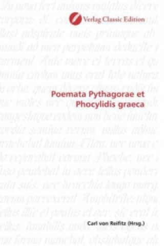 Book Poemata Pythagorae et Phocylidis graeca Carl von Reifitz