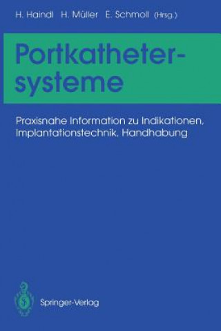 Kniha Portkathetersysteme Hans Haindl