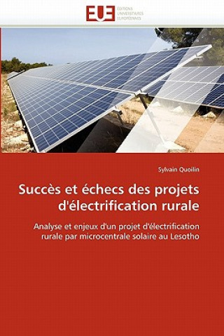 Carte Succ s Et  checs Des Projets d'' lectrification Rurale Sylvain Quoilin