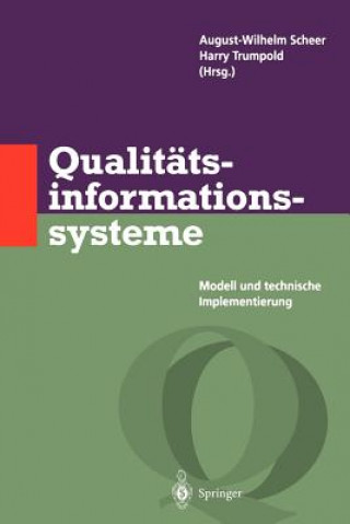 Książka Qualitatsinformationssysteme August-Wilhem Scheer