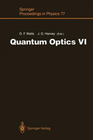 Kniha Quantum Optics VI John D. Harvey