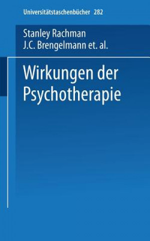 Książka Wirkungen der Psychotherapie Stanley Rachman