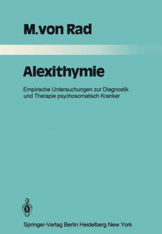 Kniha Alexithymie M. v. Rad