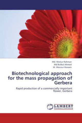 Könyv Biotechnological approach for the mass propagation of Gerbera Md. Motiur Rahman